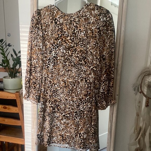 Wilfred Baroque Dress, Animal Print, Size 0 - Picture 4 of 5